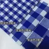 Tela de algodón tela de cuadros de algodón tela para ropa cuadros de algodón negro blanco rojo blanco cuadros pequeños tela para vestido de camisa transfronterizo envío directo caliente