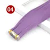 Extensiones de Cabello de Colores, Mechas, Extensiones de Cabello Lisas, Extensiones de Cabello Sin Costuras, Extensiones de Cabello de Colores para Colgar en la Oreja