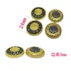 Hecho a Mano Giratorio de Alta Velocidad Doce Animales del Zodiaco Bagua Token de Cinabrio Sándalo Madera de Durazno Accesorios Colgante Estilo Étnico