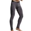 Calzoncillos largos magnéticos de una pieza para hombre, pantalones ajustados de corte juvenil, pantalones cálidos, leggings ajustados de otoño, pantalones de algodón y lana
