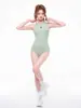 Traje de baño de una pieza tipo triángulo de competición 2026 para mujer, en el moderno color verde frutal, especializado para piscinas y entrenamiento