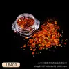 Polvo Brillante Serie Láser Botella de 3g 28 Colores Alto Brillo Láser Tatuajes Autoadhesivos DIY Arte de Uñas Maquillaje Botella Decorativa Brillante