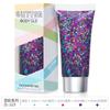 Maquiagem para os olhos transfronteiriça maquiagem para os olhos gel glitter lantejoulas sem cola Coração de pêssego quatro cantos Estrela redonda gel maquiagem glitter corporal