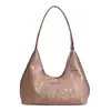 Bolso de Hombro Simple de Gran Capacidad Estilo Coreano con Diseño y Textura Únicos y Modernos, Nuevo Bolso de Hombro en Forma de Media Luna para Mujer 2026
