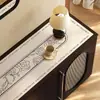 Mesa auxiliar Gabinete de TV Tapete de mesa Gabinete de zapatos Encimera de entrada Tapete protector Lujo ligero Sentido avanzado Impermeable Antideslizante Mantel desechable