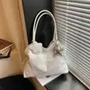 Bolso tote grande de moda estilo coreano para ir al trabajo, nuevo modelo 2026, con estampado de estrellas y lunares, con lazo, para llevar debajo del brazo, bolso escolar para mujer