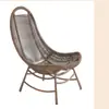 Silla Colgante, Silla para el Hogar, Mecedora Perezosa, Silla Columpio, Hamaca de Interior, Mecedora, Cesta Colgante de Exterior, Silla de Ratán, Silla Colgante de Ratán