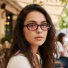 Gafas de Sol 2026 Nuevas de Alta Calidad con Montura Pequeña, Mismo Estilo que las de la Celebridad de Internet, con un Elegante Diseño de Triángulo Invertido y Protección UV