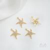 Fuerte retención de color 14K baño de oro vida marina concha medusa colgante diy mano pulsera joyería de oreja colgante accesorios