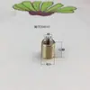 Adaptador Conector Tubo Amarelo Puro Rosca Completa M12 para M10 para M8 para M6 para M4 Adaptador de Rosca Padrão Britânico