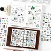 Adesivos Infeel.Me Série Pequena Vida Vida Diária Nariz Pequeno Caderno de Material DIY Colagem Decorativa