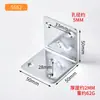 Soporte de Ángulo Grande de 90 Grados Escuadra Recta Sujetador Hierro Angular en Forma de L Soporte Triangular Soporte de Estante Pieza de Conexión para Muebles Accesorios