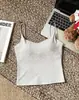 Camisola de tirantes con relleno estilo picante, deseo puro, expansión exterior, realzadora de busto, top base sin mangas para mujer, sexy, ajuste ceñido