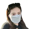 Mascarilla de Protección Solar Compatible con Agua Potable para Mujer, Nuevo Modelo Verano 2026, Protección UV, Alto Valor Estético, Protección Ocular, Máscara Facial Protectora Solar de Seda de Hielo