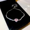 Pulsera redonda de circonita cúbica transfronteriza europea y americana, una pieza lujosa y discreta con un toque de alta gama, perfecta para el uso diario y versátil para cualquier atuendo