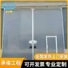 Fabricante Huizhou Shenzhen Porta Deslizante Elétrica Industrial Manual Painel Sanduíche de Aço Colorido Oficina de Fábrica Armazém Porta Deslizante