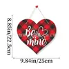 Decoraciones Temáticas de Corazón para Fiesta de San Valentín Transfronteriza, Colgantes de Fiesta de Corazón, Colgantes de Puerta de Corazón, Decoraciones para Fiesta de Bodas
