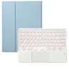 Funda Protectora Adecuada para Tableta Redmi Se11 Teclado Bluetooth Inalámbrico con Retroiluminación Tapa Redonda para Redmipad Desmontaje