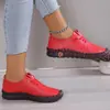 Sapatos Casuais Femininos de Solado Grosso para Primavera e Verão com Solado Macio para Mães, Atacado Transfronteiriço de Tamanho Grande