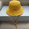 Chapéu de Pescador Estilo Hyuna para Mulheres, Primavera e Verão, Jeans Lavado, Aba Larga, Chapéu de Sol Jeans com Franjas para Férias, Chapéu para Caminhada ao Ar Livre