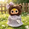 [Solo para Ropa de Bebé] Bebé de Tres Años Muñeco de Peluche Grande de Vinilo 400% Ropa de Bebé Vestido de Primavera Traje Dulce y Lindo