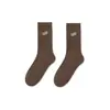 Meias Masculinas e Femininas Estilo Mesma Roupa da Chapeuzinho Vermelho Meia de Cano Médio Casal Quatro Estações Absorventes de Suor Respirável Moda Ins Desodorante Esportes Zhuji