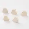 Estrela de cinco pontas contas de madeira pulseira infantil joias com contas feitas à mão contas de madeira em formato de coração decorativas em estoque atacado DIY Amazon