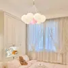 Lámpara de Luna 2025 Lámpara de Sala de Estar Soñadora Habitación Infantil Personalidad Creativa Planeta Restaurante Candelabro Bola de Burbuja Iluminación de Dormitorio