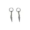 Aretes polaris transfronterizos hipoalergénicos ópalo desiguales y2k gótico alternativo colgante de moda lindo