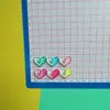 Novos Grampos de Cabelo DIY Coração Gradiente Transparente, Acessórios de Cabelo, Capas de Celular, Tamancos, Decorações com Cola de Creme, Acessórios Atacado