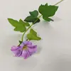 Flor de Simulación Preferida Transfronteriza Flor Individual Flor Única Flor de Trompeta Flor Artificial Arreglo Floral para Salón de Bodas Fondo Decoración del Hogar Material Floral