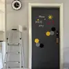 Adesivo de porta Decoração com adesivo de feltro Porta de entrada Feltro fofo Renovações da comunidade Adesivo de porta anti-colisão Uso doméstico Ou Chuang Decoração autoadesiva