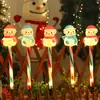 Luzes de Neve Luminosas de Natal para Jardim Luzes de Fio LED Solares para Exterior Luzes de Atmosfera Layout de Cena Luzes Decorativas