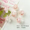 [creme de bolo] contas de vidro de cogumelo contas soltas contas feitas à mão pulseira colar DIY acessórios de joias materiais