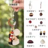 Pingente Guizo de Casca de Fruta Natural com Borla Senye, Vários Estilos, Chaveiro de Mochila Artesanal, Acessório de Sino, Atacado