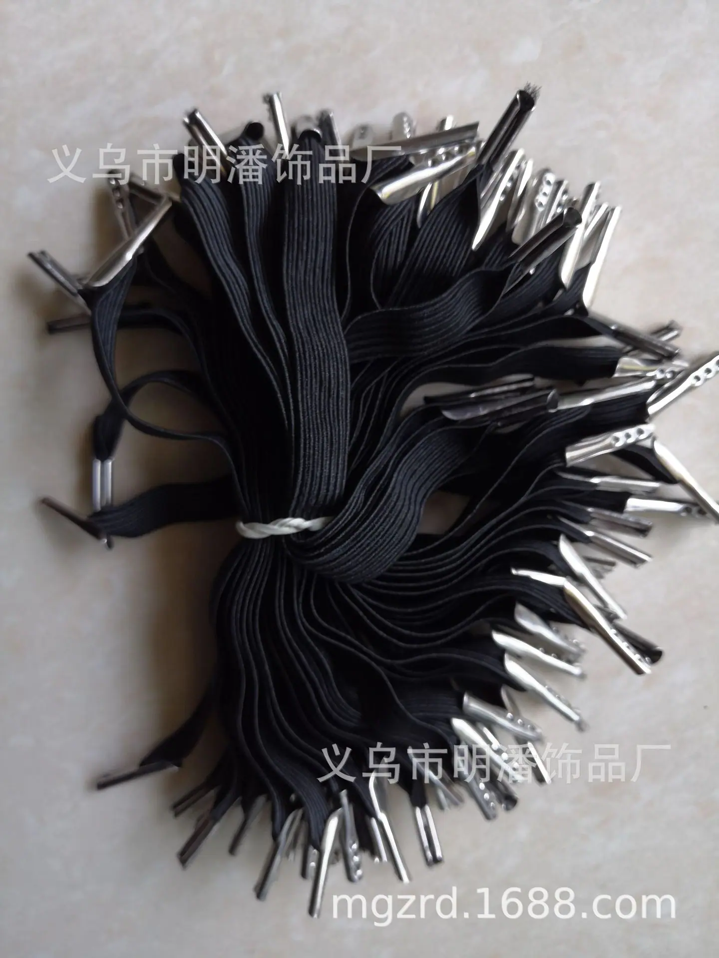 1CM编织松紧绳扣图片