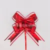 50 Flores de Tirar Mariposa Mate, Flores de Tirar con Cinta Grande para Navidad, Pascua y San Valentín, Lazos de Mariposa de Organza Transfronterizos