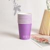 Vasos de Papel Desechables Transfronterizos para Decoración del Hogar y Restaurante, En Stock, Engrosados, Coloridos, Vasos de Agua para Negocio Mayorista Comercial