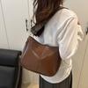 Bolso Bandolera de Diseño de Nicho para Mujer 2026 Verano Nuevo Gran Capacidad Moda Casual Texturizado Bolso de Hombro