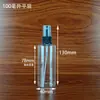 Spot 50 100ml Botella de Plástico PET Transparente Botella con Atomizador Doméstica Portátil Pequeña Botella con Atomizador Botella para Alcohol Loción