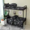 Juego de Sábanas y Funda Nórdica de Algodón con Aloe Vera, Amigable con la Piel, Estilo Dibujos Animados, Juego de Tres Piezas para Dormitorio en Camas Individuales y Dobles, Ropa de Cama Estilo Nórdico
