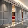 Paredes divisorias eléctricas a medida para hoteles, mamparas divisorias móviles inteligentes totalmente automáticas, adecuadas para salones de banquetes y espacios de oficinas