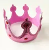 Acessório de Cabeça Coroa de Rei Halloween Junho 1 Dia das Crianças Fantasia Adereços de Performance Adulto Princesa Príncipe Coroa de Tecido Brilhante