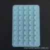 Ventosa de silicona de 40 cuadrados engrosada, de doble cara, lavable, soporte para teléfono móvil de doble cara, pegatinas antideslizantes
