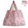 En Stock Bolso de Almacenamiento de Tela Oxford Encriptada Ecológico Portátil Plegable Bolsa de Compras para Supermercado Bolso Tote para Mujer Bolso de Mano para Regalo
