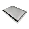 Bandeja de hornear de acero inoxidable 316L estirado por estampación formación de metal piezas de estampación de doblado de acero inoxidable de grado alimenticio procesamiento de hardware