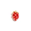 Materiales para Accesorios DIY Collar Pulsera Joyería Acero Inoxidable Chapado en Oro de 18K Fresa Cereza Manzana Sandía Colgante de Fruta