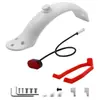 Adequado para Scooter Elétrica 1S Pro M365 Acessórios para Para-lama Traseiro Tampa de Silicone Conjunto de Suporte para Lanterna Traseira