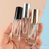 Frasco de perfume quadrado sub-frasco portátil frasco de amostra sub-frasco 5ml vidro grosso sub-frasco altura spray metálico
