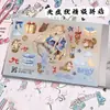 Libro de Pegatinas Asintomático Estilo Japonés Joven Lindo Juguetón Pegatinas Estilo Japonés Estilo Cómic Manual Práctico Material Guka para DIY